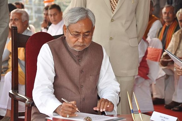 Bihar Chief Minister Nitish Kumar