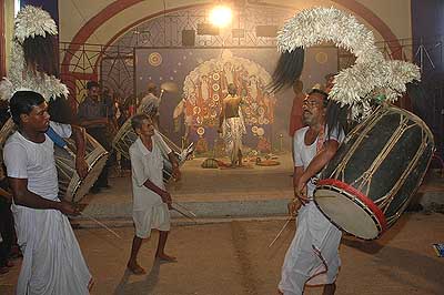  Bengali Akhara,Patna : Celebration of Durga Puja 