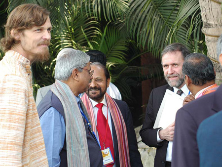 Prof Jean Dreze, Delhi School of Economics & Dr Gerry Rodgers, Director, ILO,S International Institute for Labour Studies, Geneva